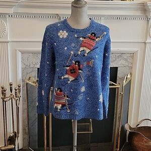 Vtg David Brooks Penguin Sweater